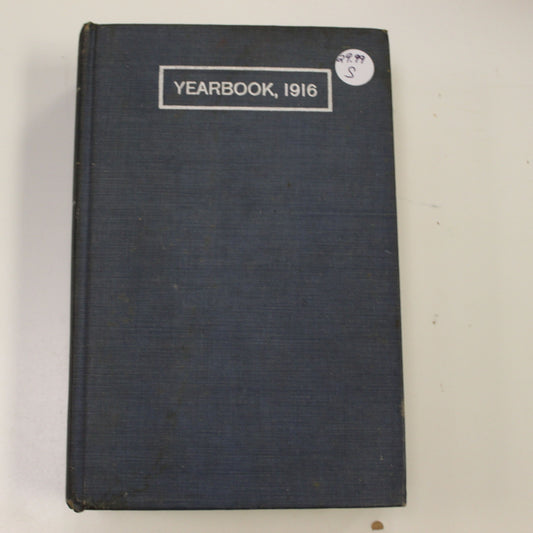 YEARBOOK OF THE DEPARTMENT OF AGRICULTURE 1916