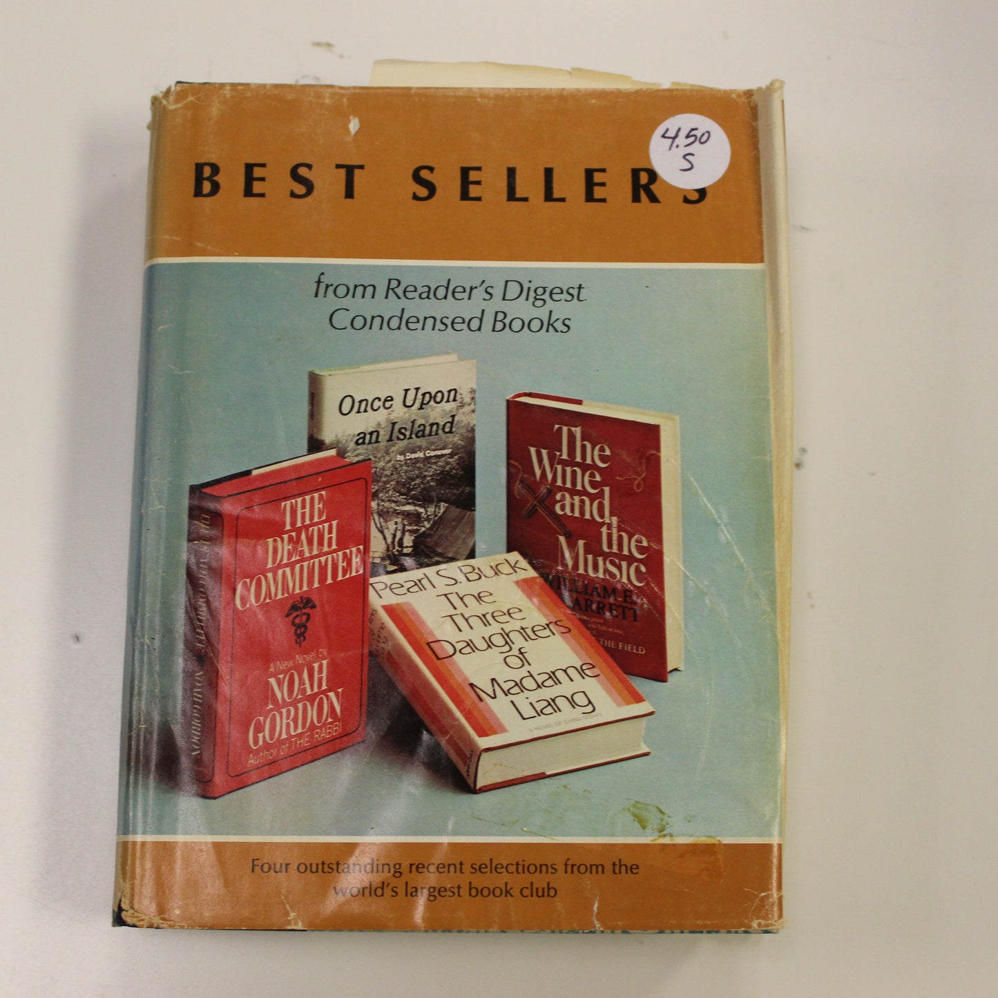 READER'S DIGEST:  ONCE UPON AN ISLAND, THE DEATH COMMITTEE, THE WINE AND THE MUSIC, THE THREE DAUGHTERS OF MADAME LIANG