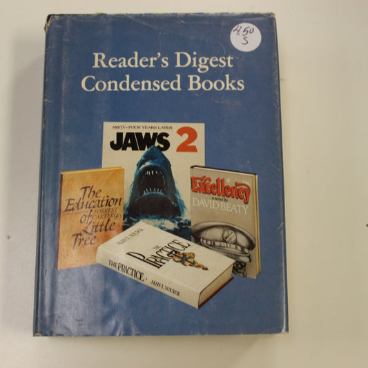 READER'S DIGEST:  JAWS 2, THE EDUCATION OF LITTLE TREE, EXCELLENCY, THE PRACTICE
