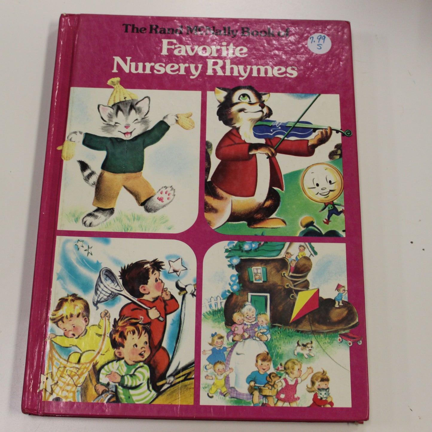 THE RAND MCNALLY BOOK OF FAVORITE NURSERY RHYMES