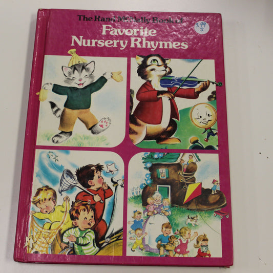 THE RAND MCNALLY BOOK OF FAVORITE NURSERY RHYMES