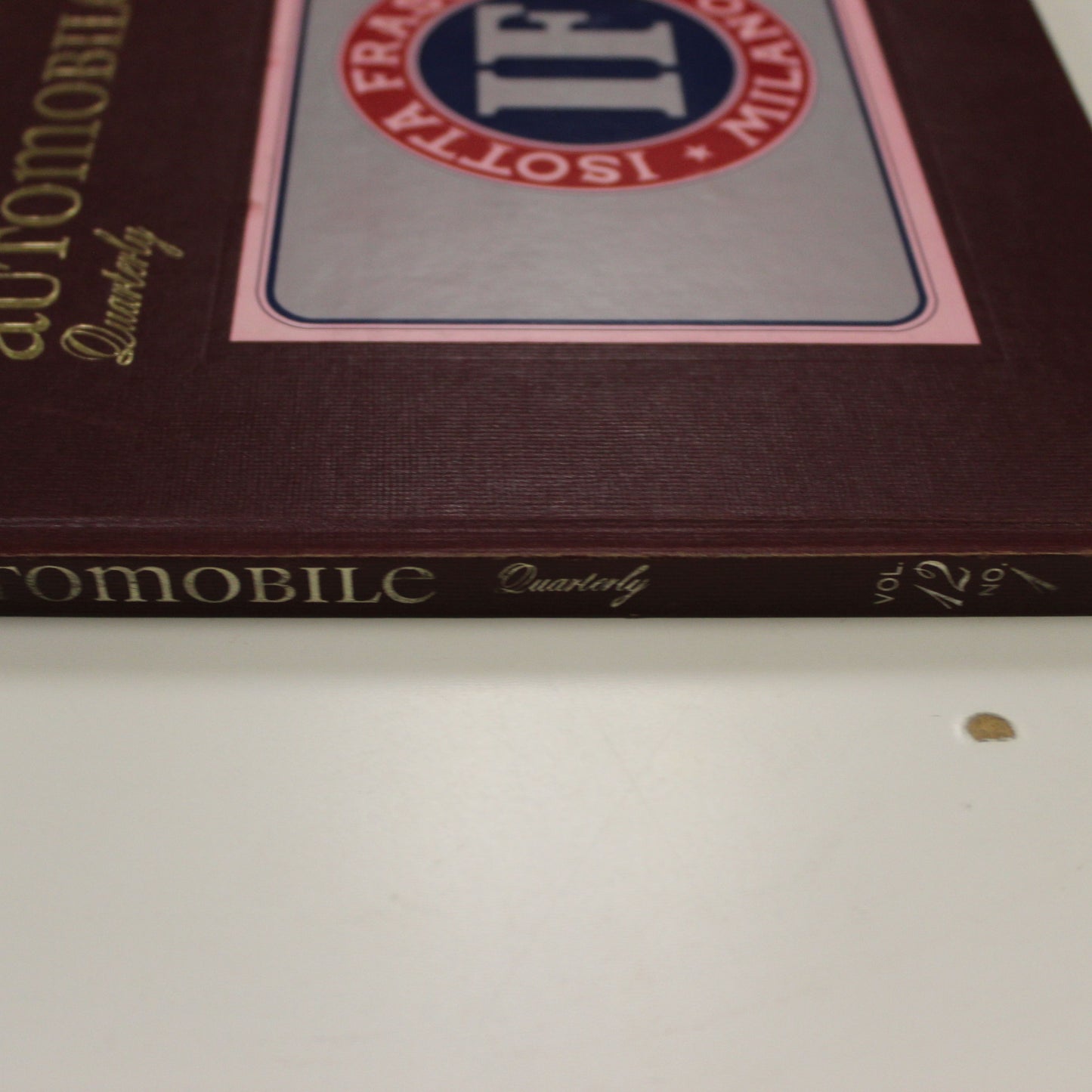 AUTOMOBILE QUARTERLY VOL 12 NO 1
