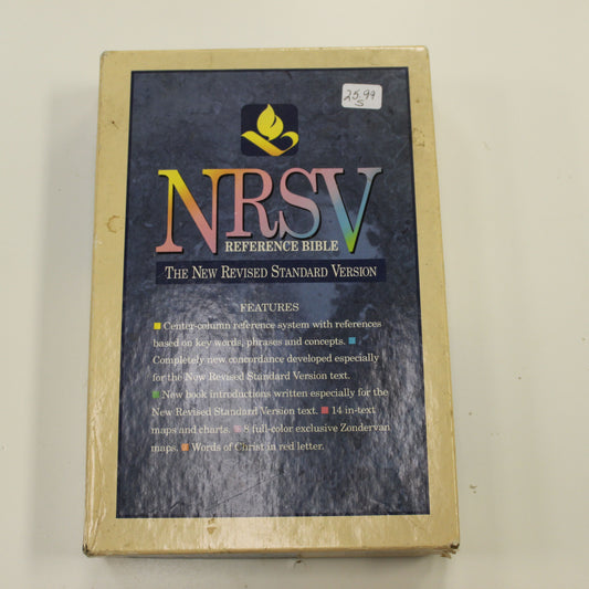 NRSV REFERENCE BIBLE THE NEW REVISED STANDARD VERSION