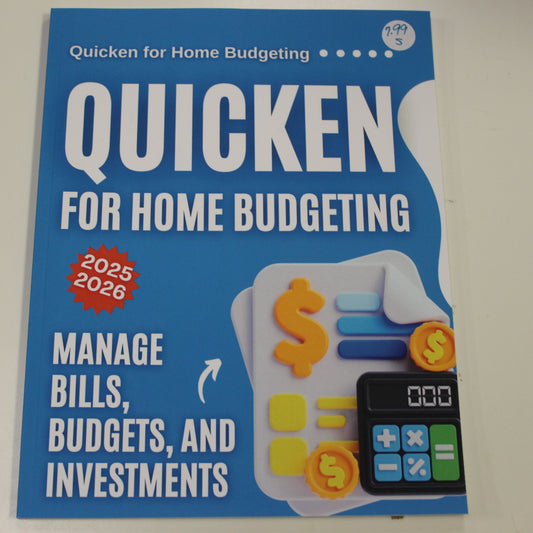 QUICKEN FOR HOME BUDGETING 2025 2026