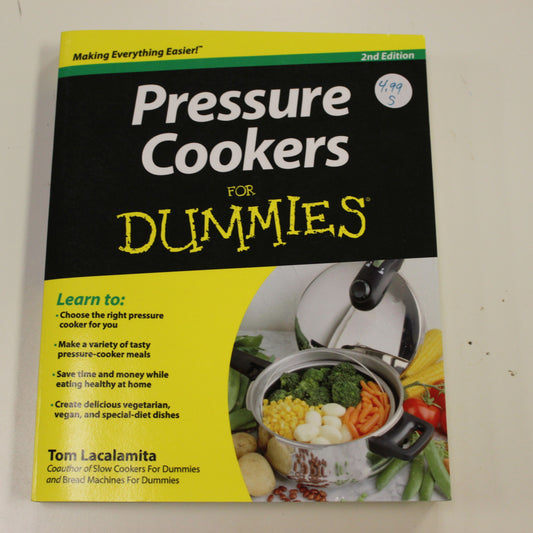 PRESSURE COOKER FOR DUMMIES 2ND EDITION