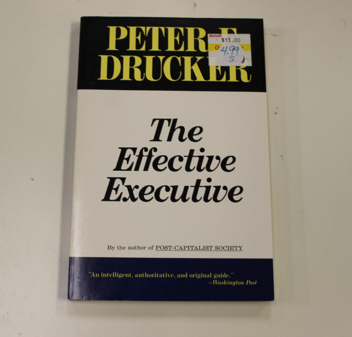 THE EFFECTIVE EXECUTIVE