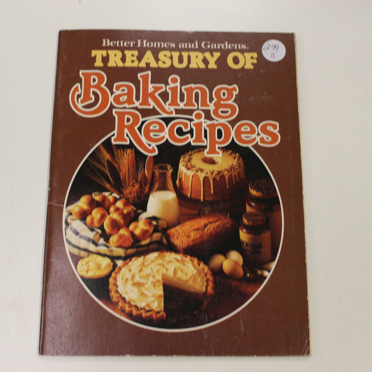 BETTER HOME AND GARDENS TREASURY OF BAKING RECIPES