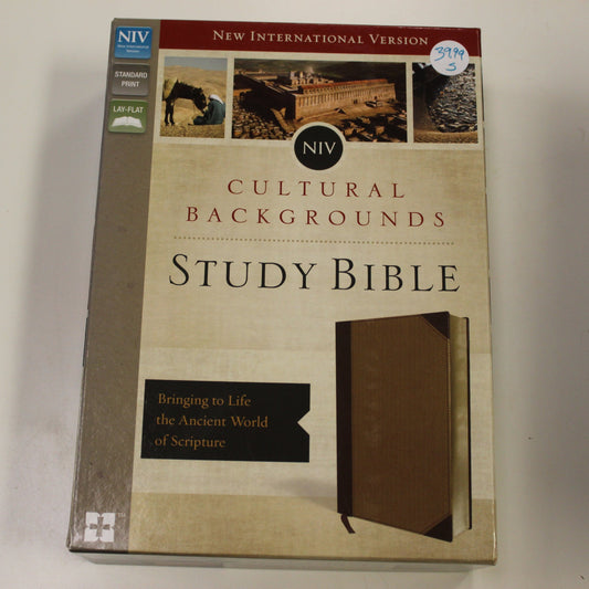 CULTURAL BACKGROUNDS STUDY BIBLE - BOXED