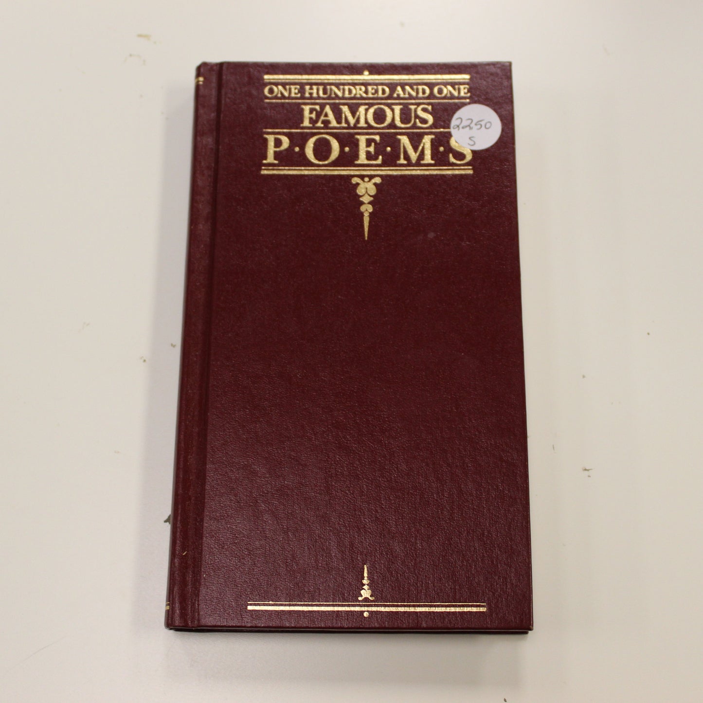 ONE HUNDRED AND ONE FAMOUS POEMS