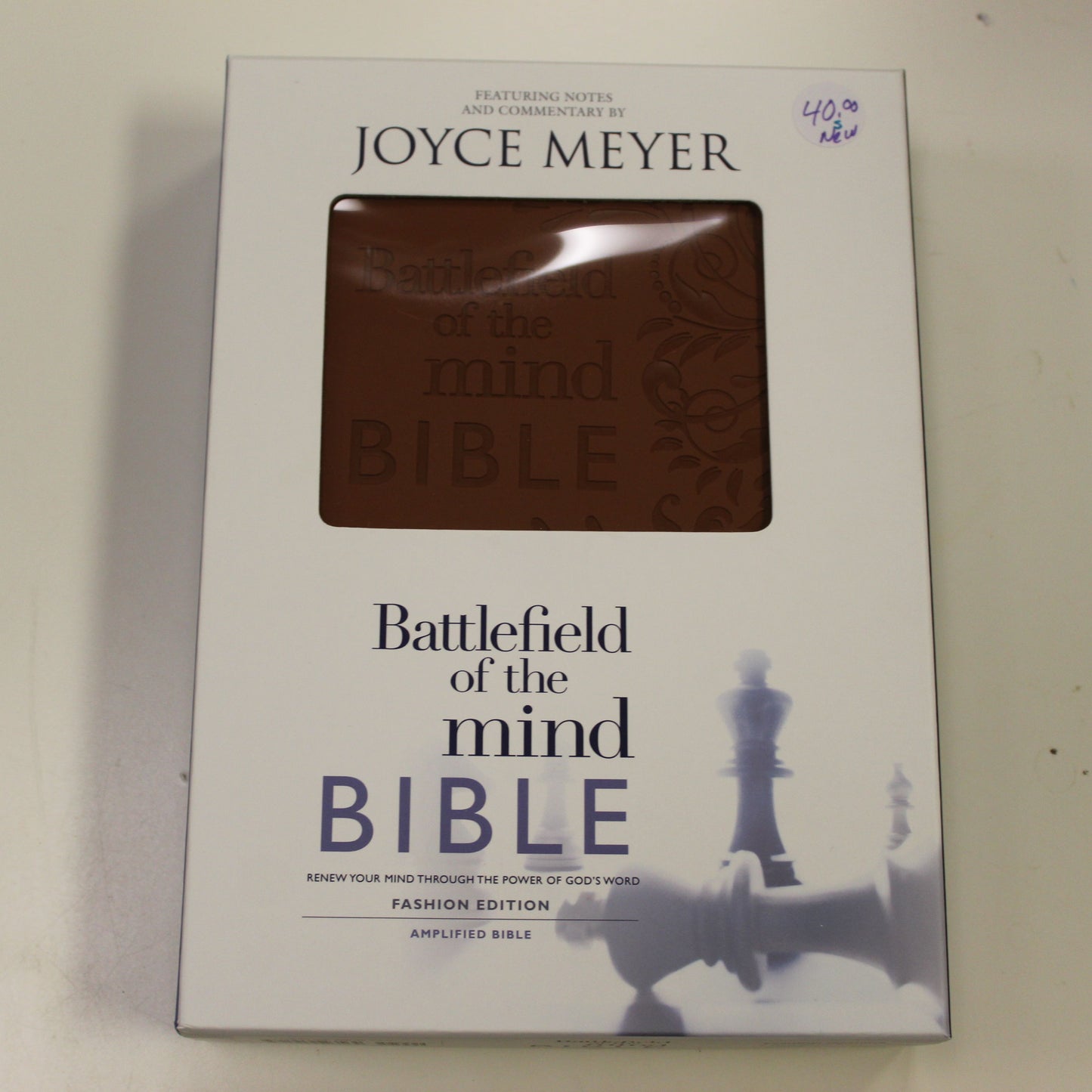 BATTLEFIELD OF THE MIND BIBLE - BROWN