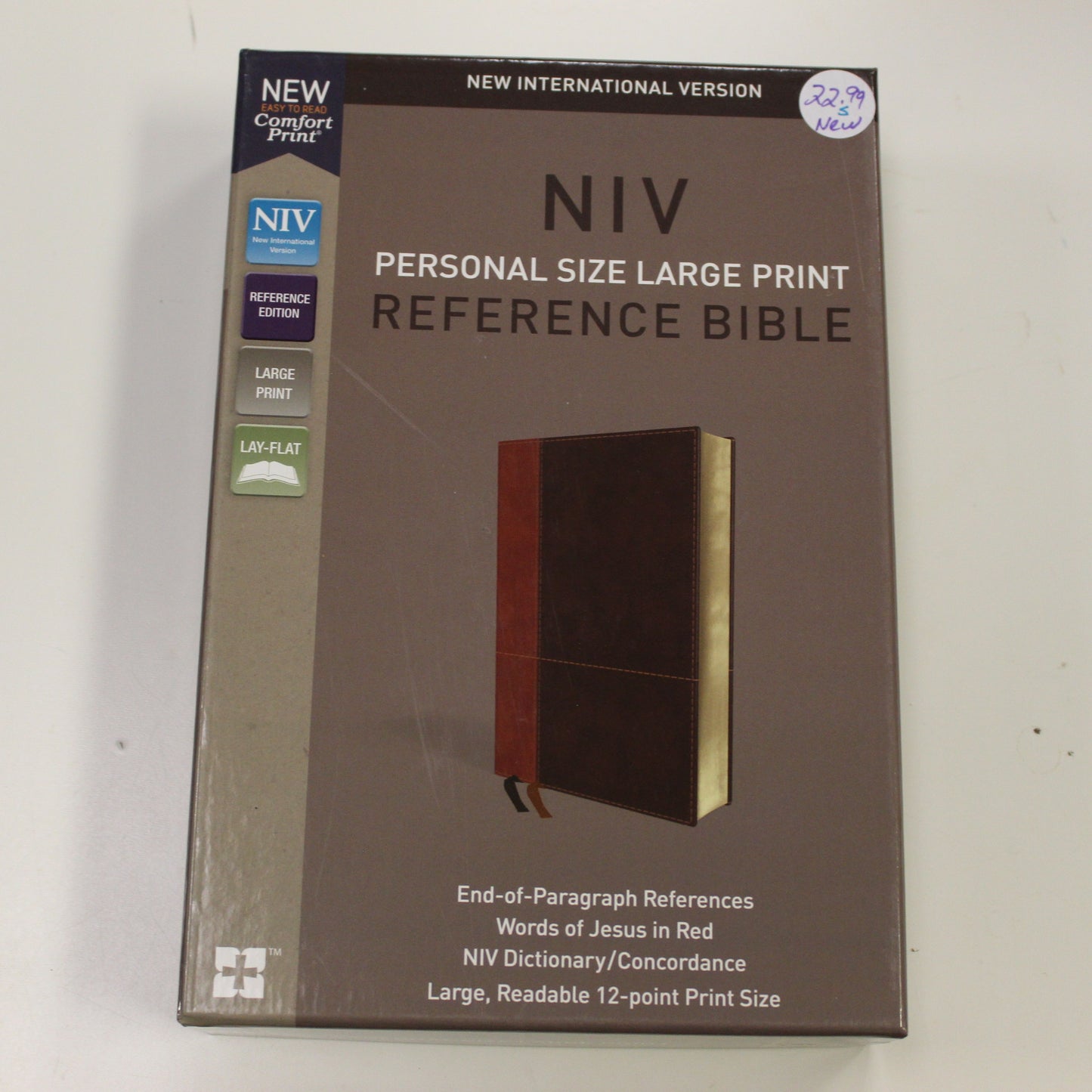 NIV PERSONAL SIZE LARGE PRINT REFERENCE BIBLE