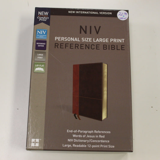 NIV PERSONAL SIZE LARGE PRINT REFERENCE BIBLE