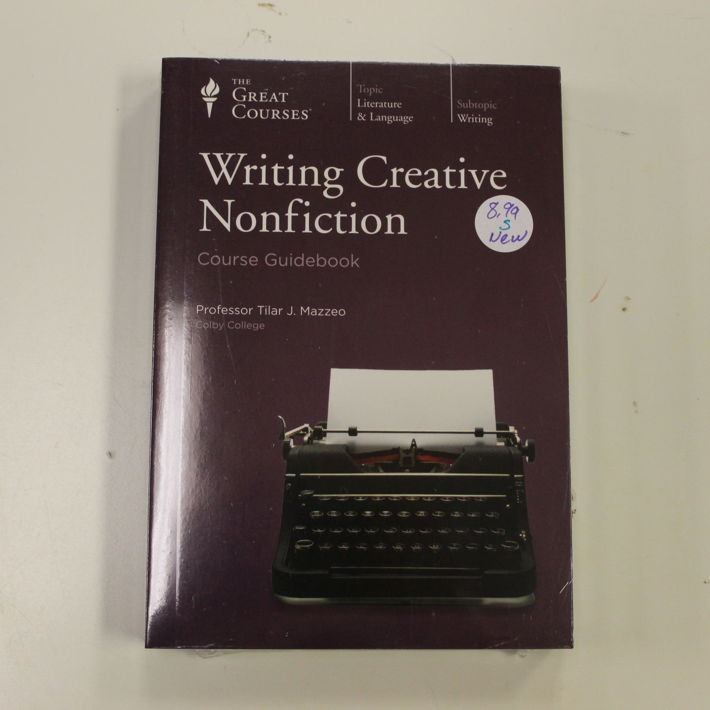 WRITING CREATIVE NONFICTION - COURSE GUIDEBOOK W/DVD