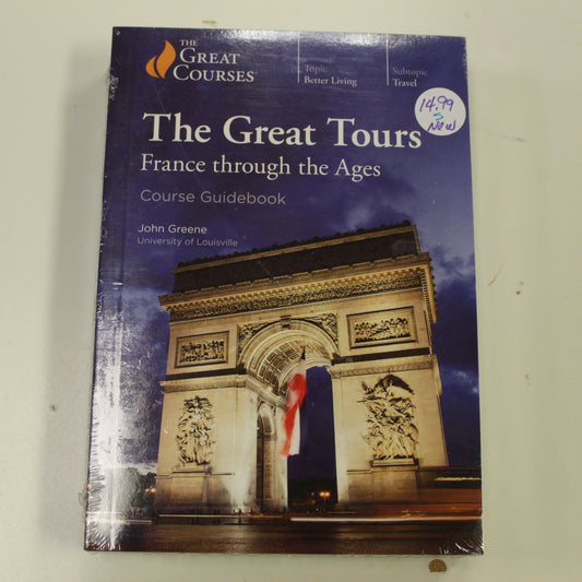 THE GREAT TOURS FRANCE THROUGH THE AGES - COURSE GUIDEBOOK W/DVD