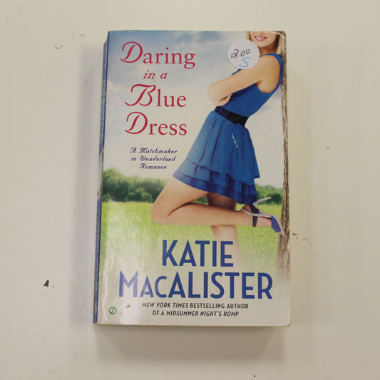 DARING IN A BLUE DRESS