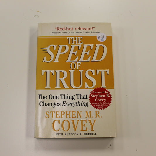THE SPEED OF TRUST