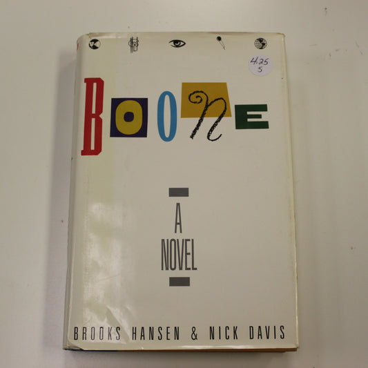 BOONE A NOVEL
