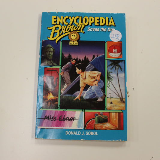 ENCYCLOPEDIA BROWN SAVES THE DAY