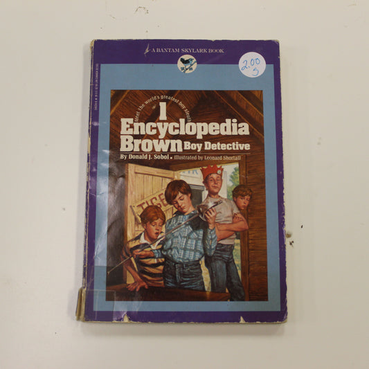 ENCYCLOPEDIA BROWN BOY DETECTIVE