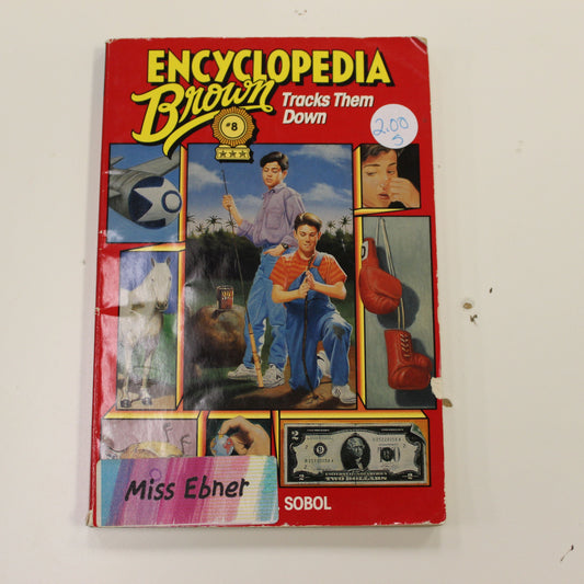 ENCYCLOPEDIA BROWN TRACKS THEM DOWN