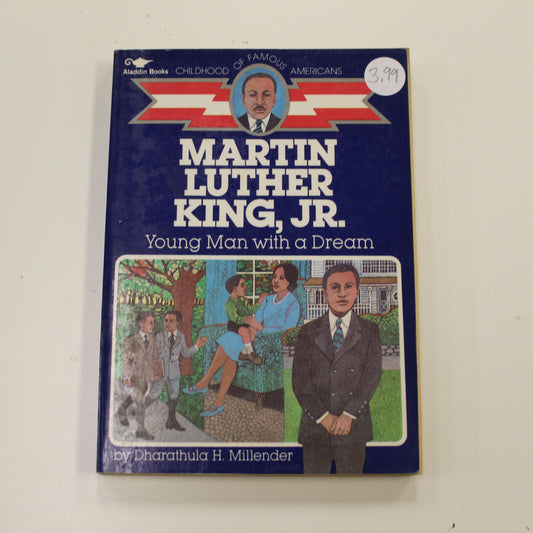 MARTIN LUTHER KING JR. YOUNG MAN WITH A DREAM