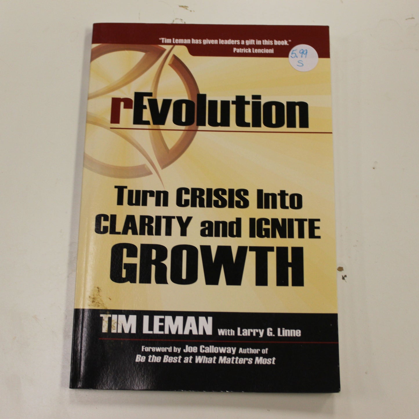 REVOLUTION TURN CRISIS INTO CLARITY AND IGNITE GROWTH