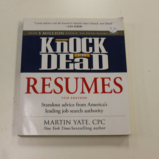 KNOCK'EM DEAD RESUMES
