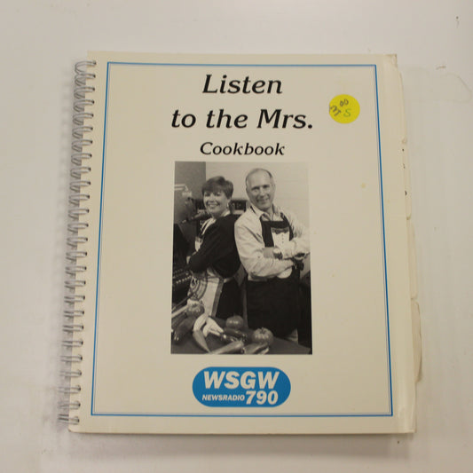 LISTEN TO THE MRS. COOKBOOK