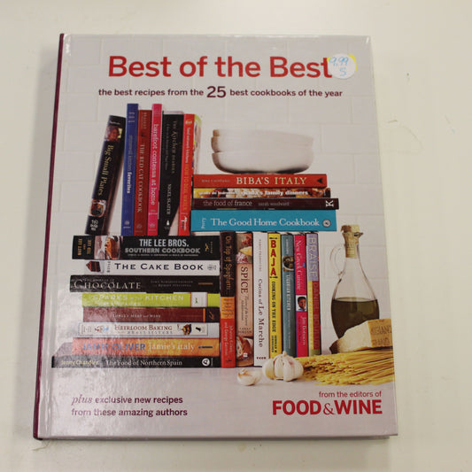 BEST OF THE BEST FROM THE 25 BEST COOKBOOKS OF THE YEAR