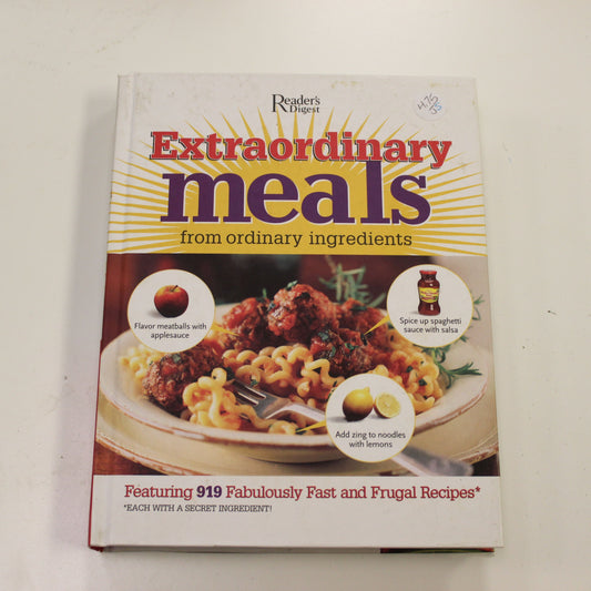 READER'S DIGEST EXTRAORDINARY MEALS FROM ORDINARY INGREDIENTS
