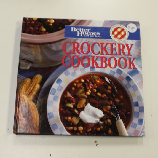 BETTER HOME AND GARDENS CROCKERY COOKBOOK