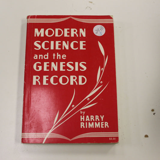 MODERN SCIENCE AND THE GENESIS RECORD