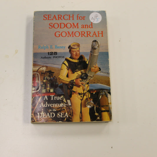 SEARCH FOR SODOM AND GOMORRAH