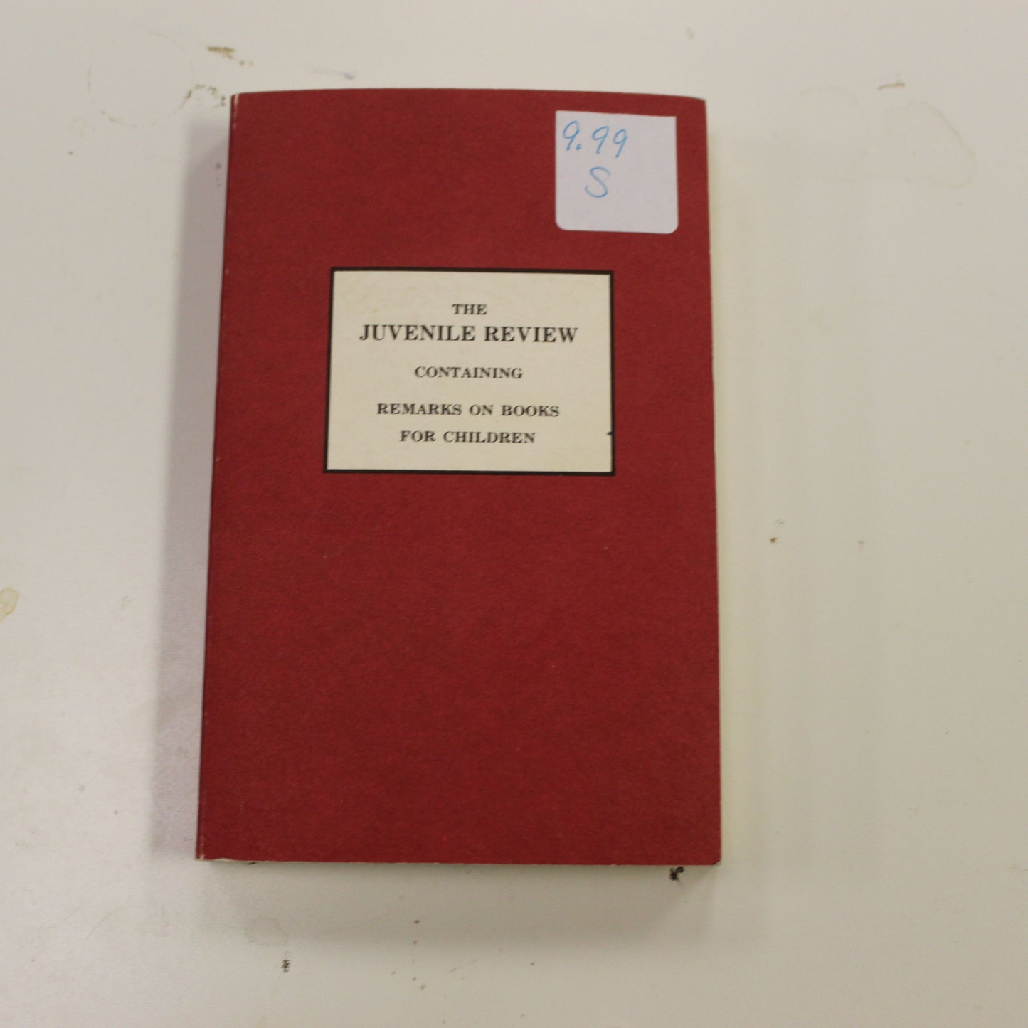 THE JUVENILE REVIEW: CONTAINING REMARKS ON BOOKS FOR CHILDREN