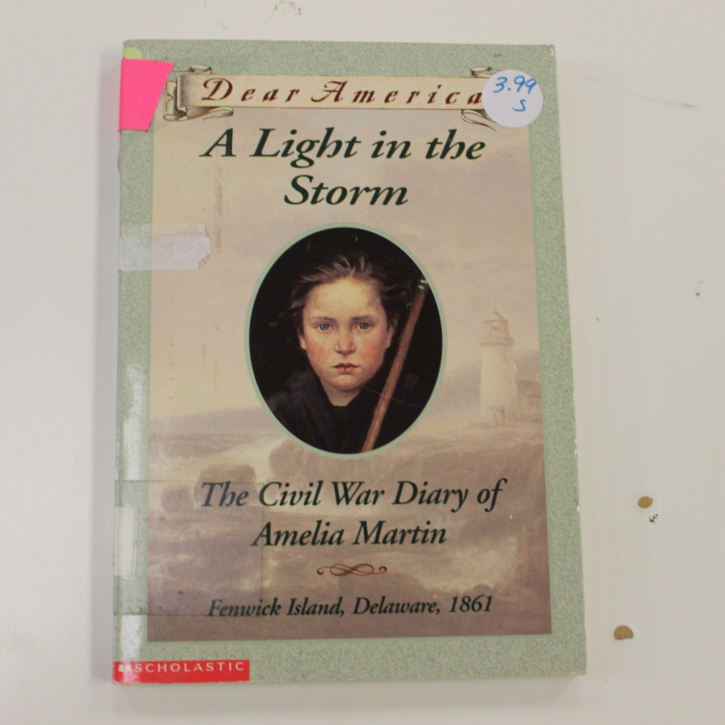 DEAR AMERICA: A LIGHT IN THE STORM THE CIVIL WAR DIARY OF AMELIA MARTIN