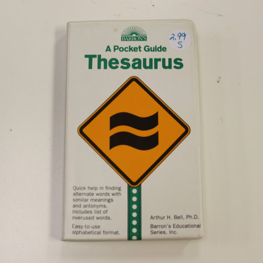 A POCKET GUIDE THESAURUS