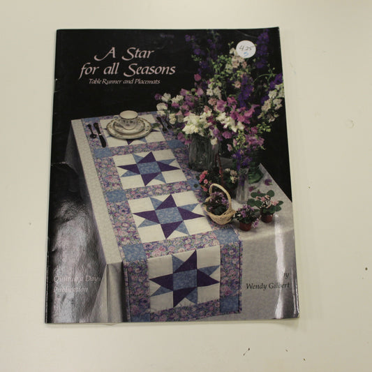 A STAR FOR ALL SEASONS TABLE RUNNER AND PLACEMATS